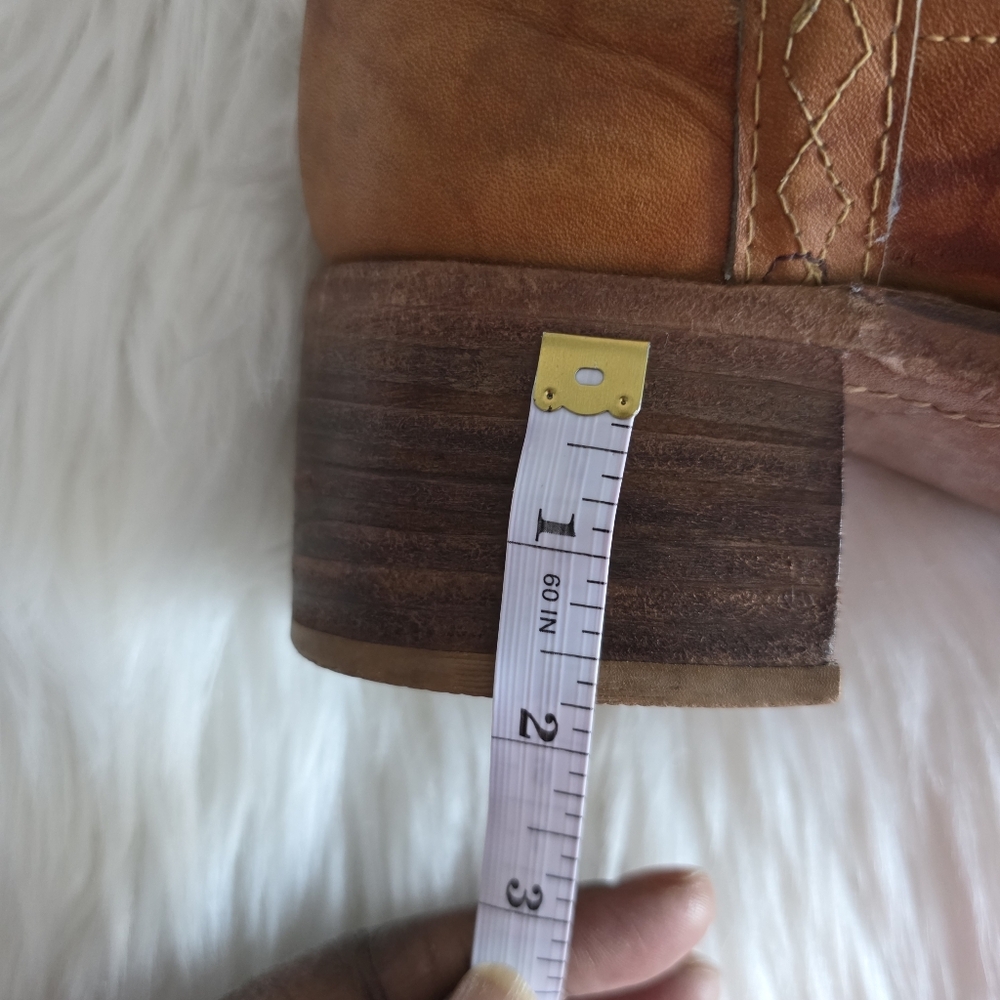 Vintage Stitching Horse Campus Boots Size 8 1/2D - Picture 12 of 16